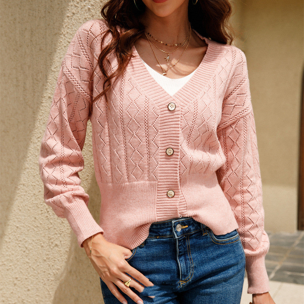Button Up Cardigan Sweater