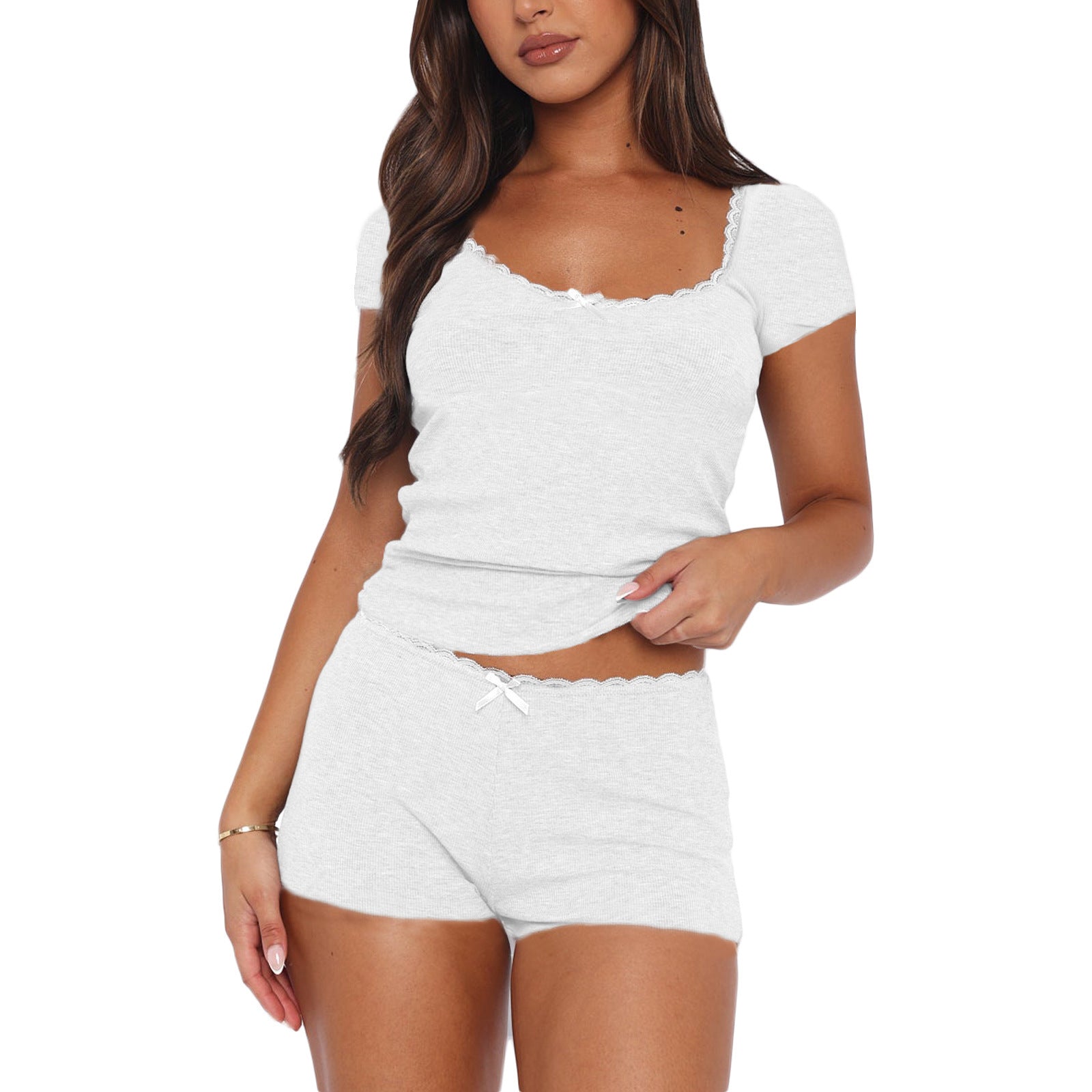 Casual PJ Shorts Set