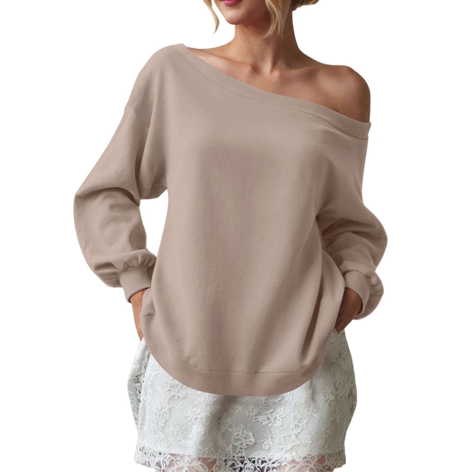 Women's Drop Shoulder Sweater