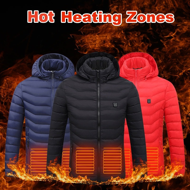 Men’s Electric Heated Puffer Jacket