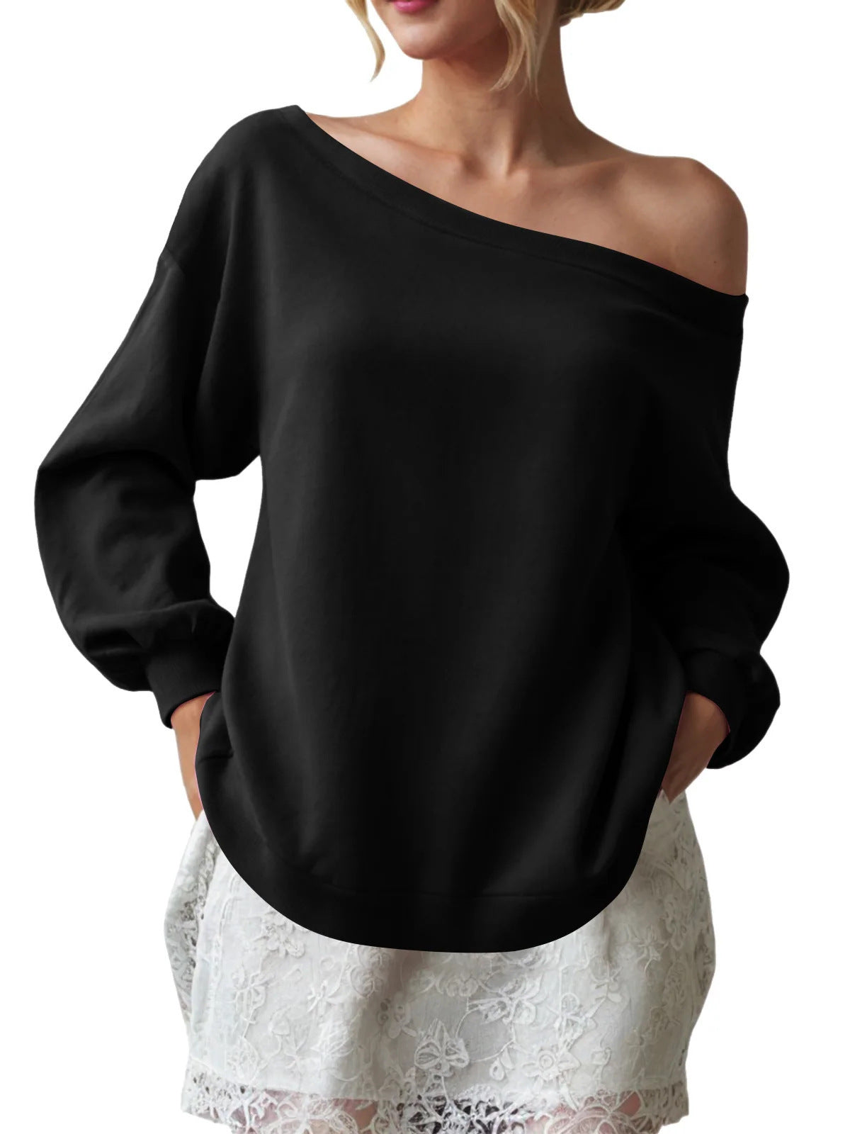 Women's Drop Shoulder Sweater