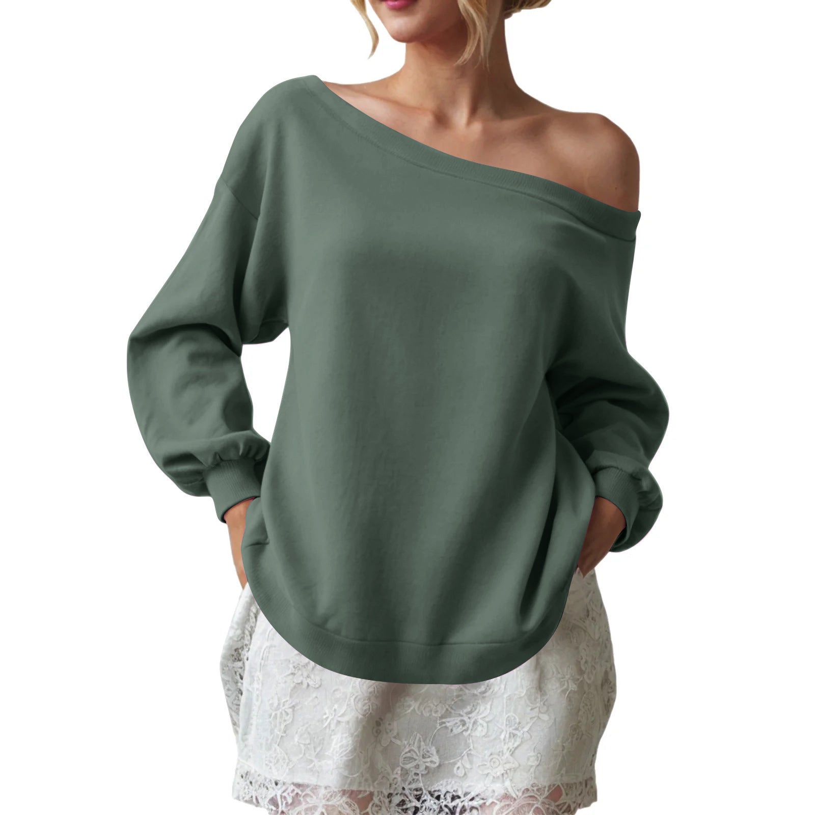 Women's Drop Shoulder Sweater