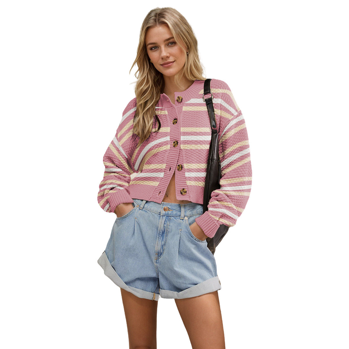 Knitted Button Down Sweater