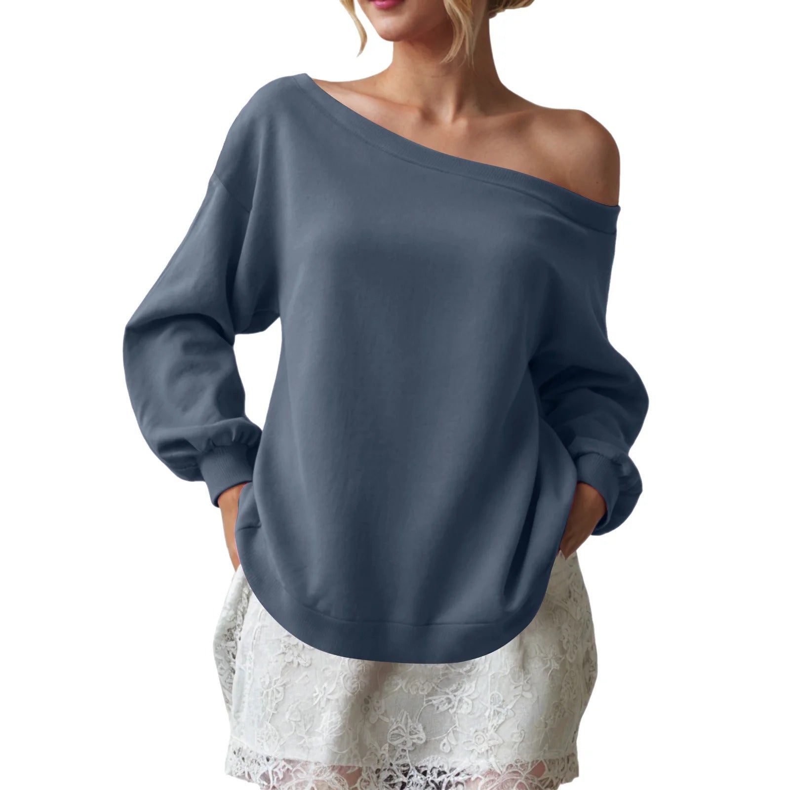 Women's Drop Shoulder Sweater